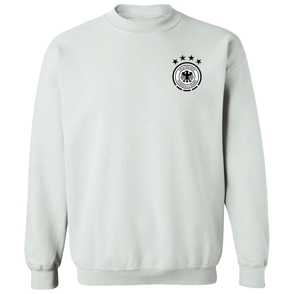 Germany National Team Vive La Fete Women's Impressions Artwork Pullover Sweatshirt  for sale - White