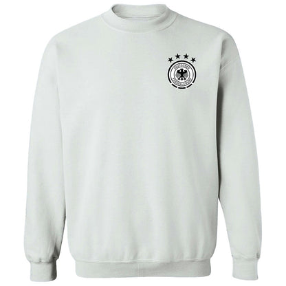 Germany National Team Vive La Fete Women's Impressions Artwork Pullover Sweatshirt  for sale - White