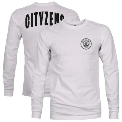 Manchester City 1863FC  Back Team Arch Long Sleeve T-Shirt Discount - Gray