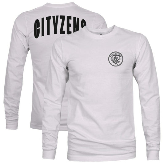 Manchester City 1863FC  Back Team Arch Long Sleeve T-Shirt Discount - Gray