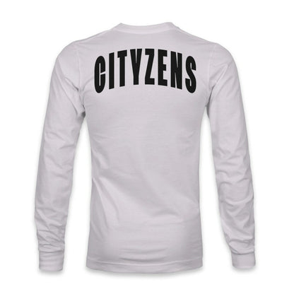 Manchester City 1863FC  Back Team Arch Long Sleeve T-Shirt Discount - Gray