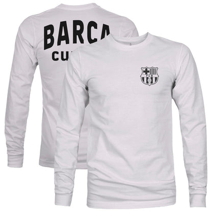 Barcelona 1863FC  Back Team Arch Long Sleeve T-Shirt on sale - Gray