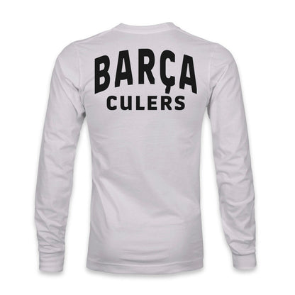 Barcelona 1863FC  Back Team Arch Long Sleeve T-Shirt on sale - Gray