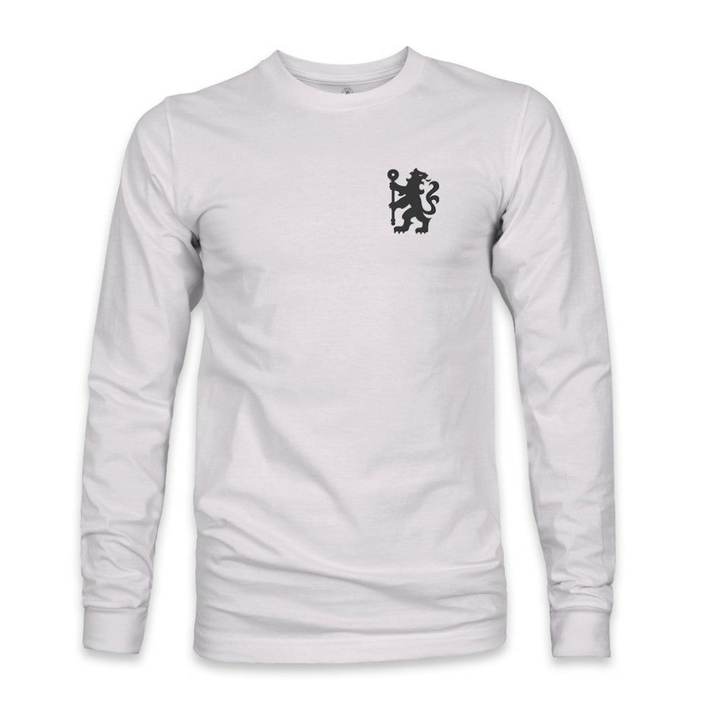 Chelsea 1863FC  Back Team Arch Long Sleeve T-Shirt on sale - Gray