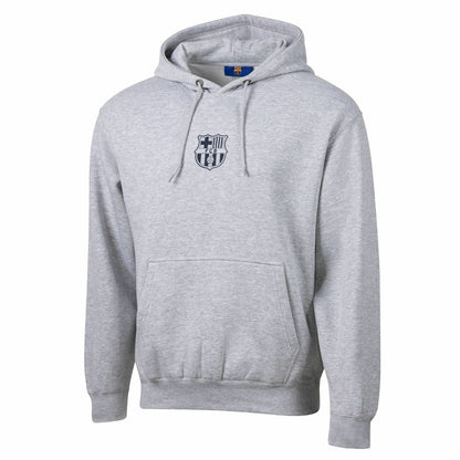 Barcelona Sport Design Sweden Streetwear Relaxed Pullover Hoodie on sale - Heather Gray
