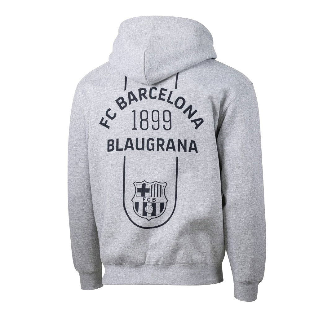 Barcelona Sport Design Sweden Streetwear Relaxed Pullover Hoodie on sale - Heather Gray