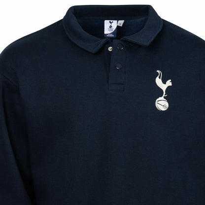 Tottenham Hotspur Sport Design Sweden Retro Relaxed Fleece Sweatshirt Sale - Navy