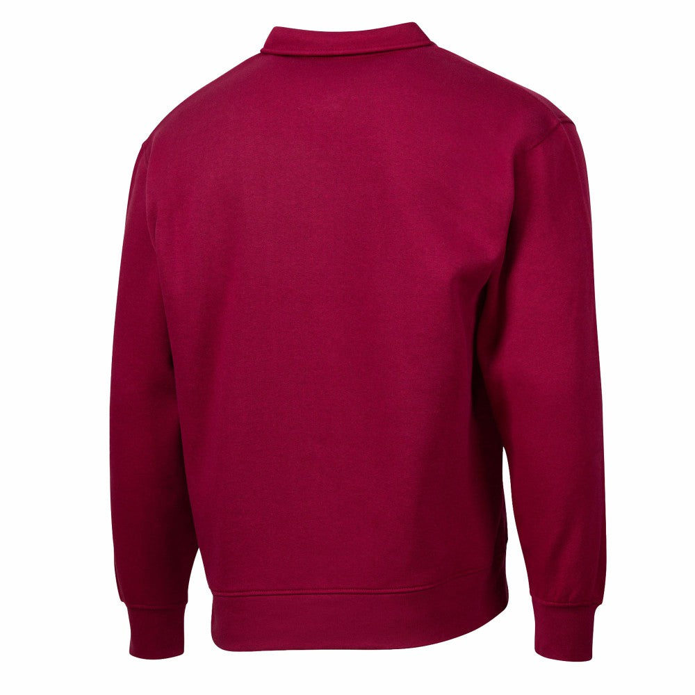 Barcelona Sport Design Sweden Retro Relaxed Fleece Sweatshirt on sale - Red