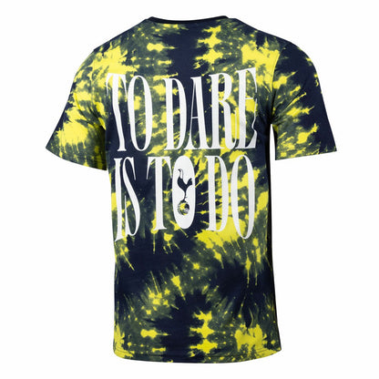 Tottenham Hotspur Sport Design Sweden Relaxed Time Out Tie-Dye T-Shirt Sale - Navy