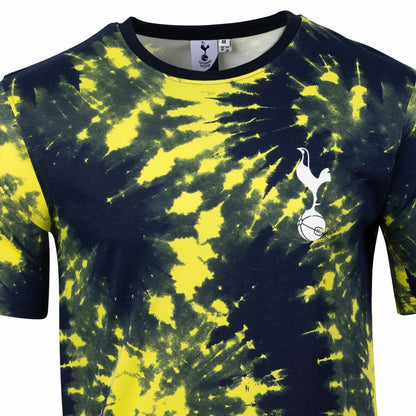 Tottenham Hotspur Sport Design Sweden Relaxed Time Out Tie-Dye T-Shirt Sale - Navy