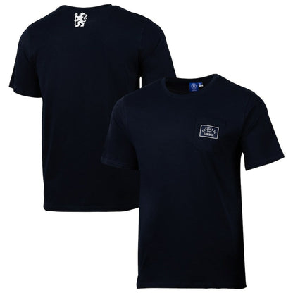 Chelsea Sport Design Sweden Relaxed Post Match Pocket T-Shirt on sale - Navy