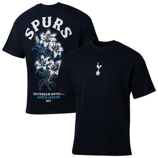 Tottenham Hotspur Sport Design Sweden Youth Game Day Graphic T-Shirt Sale - Navy
