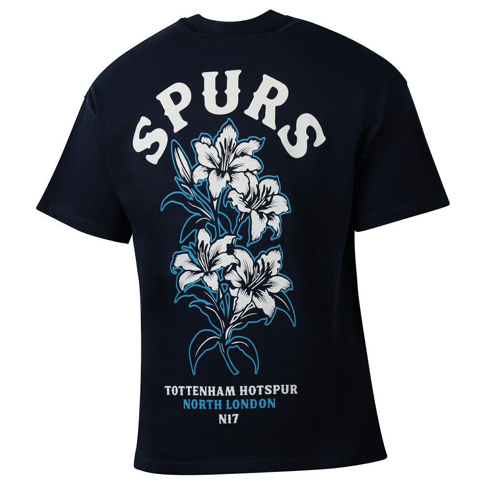 Tottenham Hotspur Sport Design Sweden Youth Game Day Graphic T-Shirt Sale - Navy