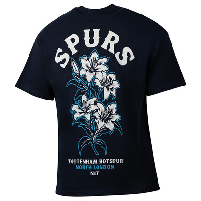 Tottenham Hotspur Sport Design Sweden Youth Game Day Graphic T-Shirt Sale - Navy