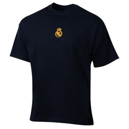Real Madrid Sport Design Sweden Youth Game Day Graphic T-Shirt Discount - Navy