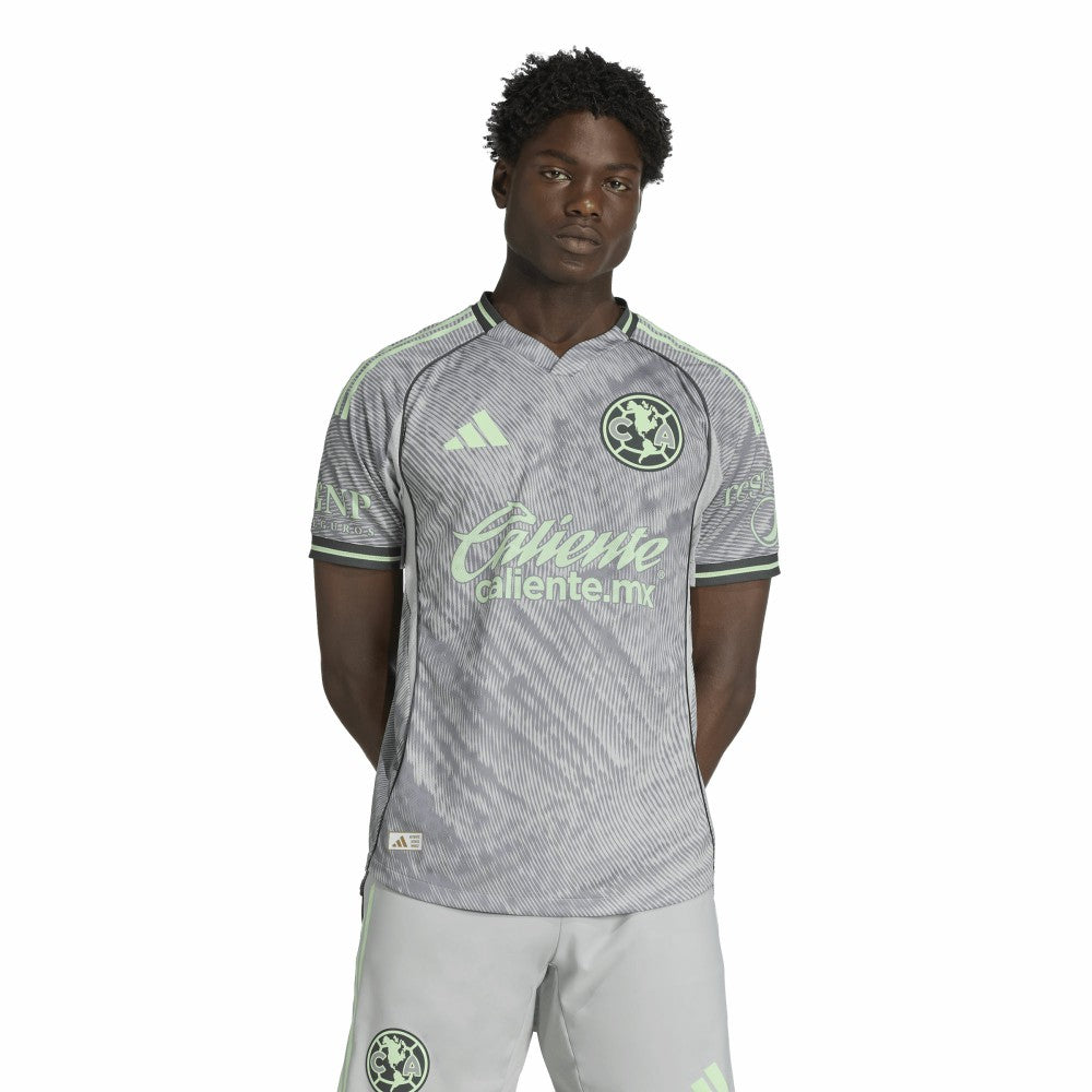 Club America 2025 Third On Field Jersey Discount - Gray