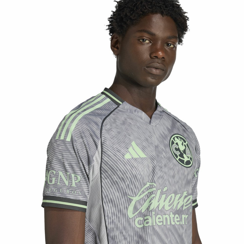 Club America 2025 Third On Field Jersey Discount - Gray