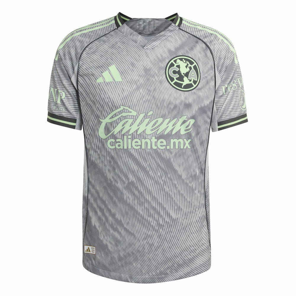 Club America 2025 Third On Field Jersey Discount - Gray