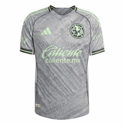 Club America 2025 Third On Field Jersey Discount - Gray