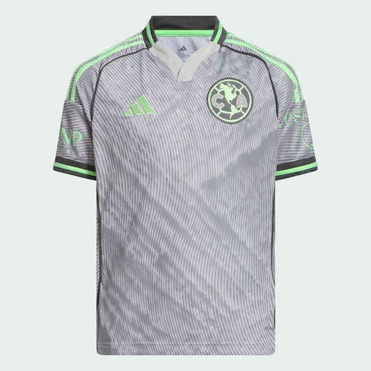 Club America Youth 2025 Third Replica Jersey Discount - Gray