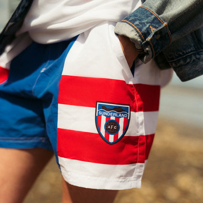 Sunderland Hummel Away Swim Shorts Sale - Blue