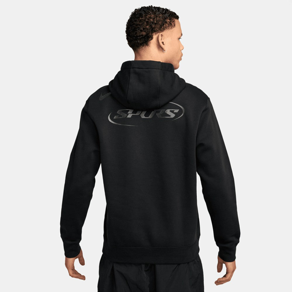 Tottenham Hotspur Club Pullover Hoodie Sale - Black