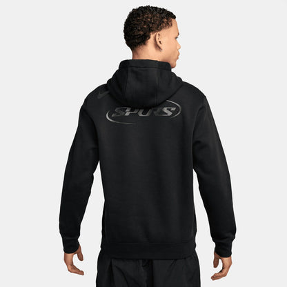 Tottenham Hotspur Club Pullover Hoodie Sale - Black