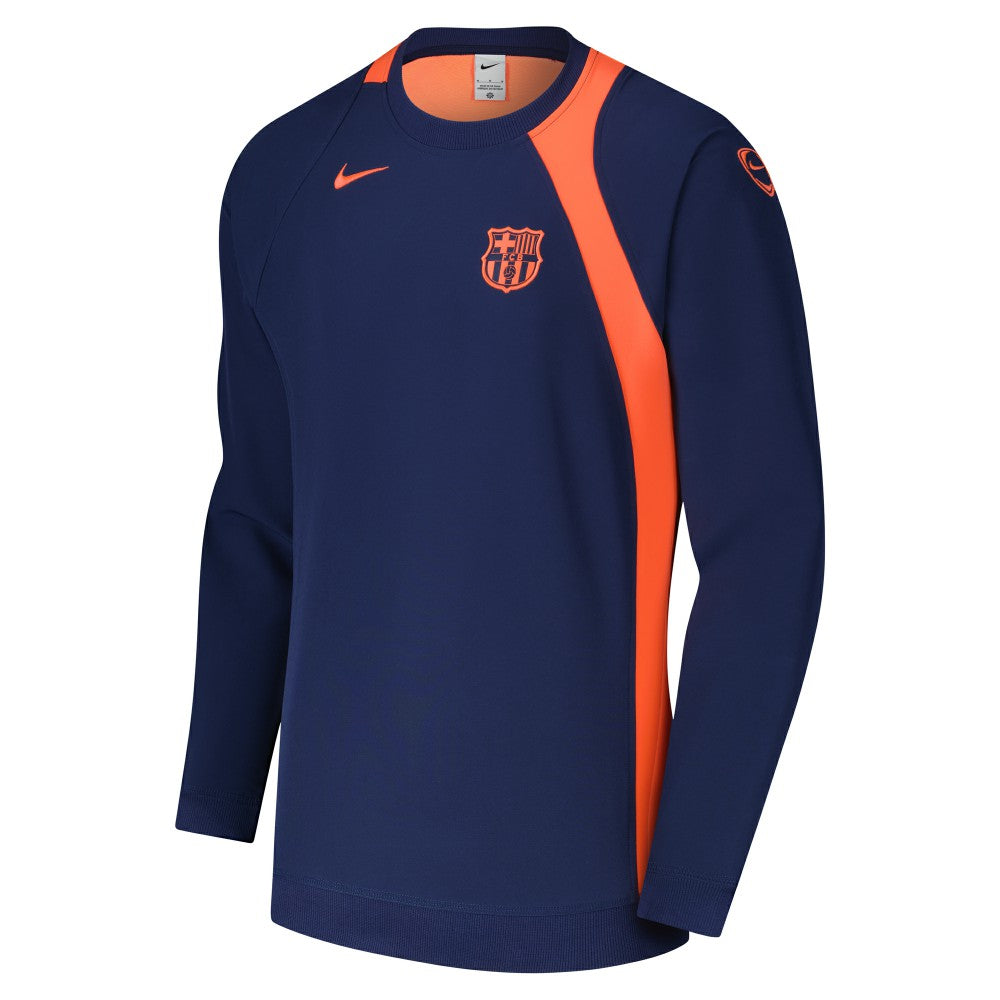 Barcelona Third 2025/26 T90 Pullover Sweatshirt on sale - Navy