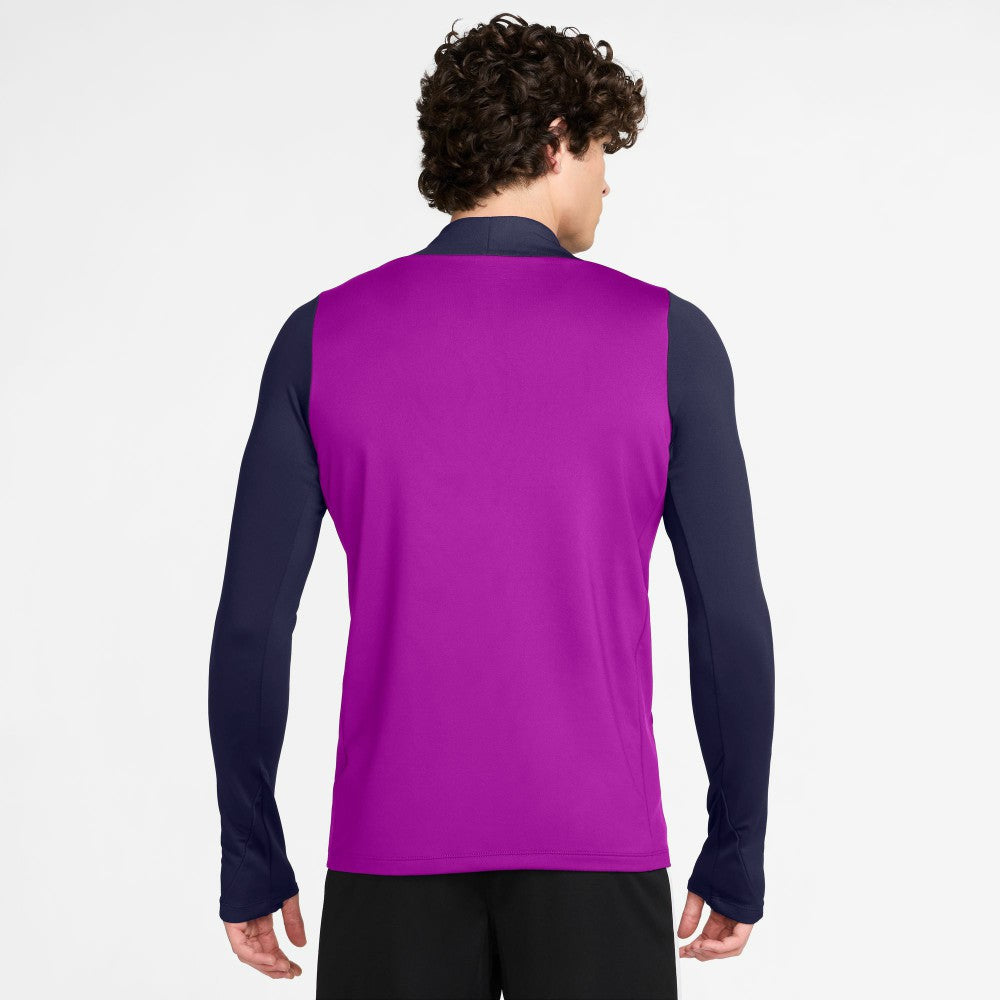 Barcelona 2025/26 Strike Drill Quarter-Zip Long Sleeve Dri-FIT Top on sale - Purple
