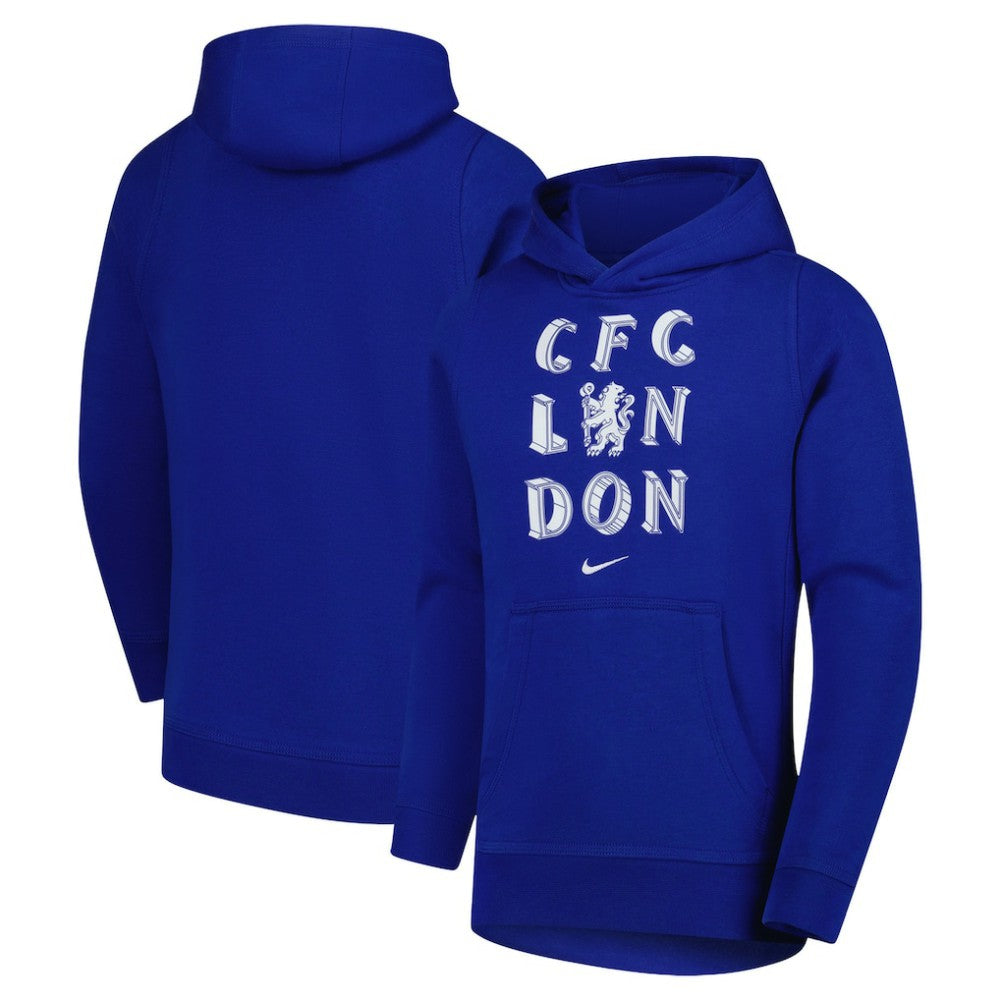 Chelsea Youth Club Hoodie on sale - Blue
