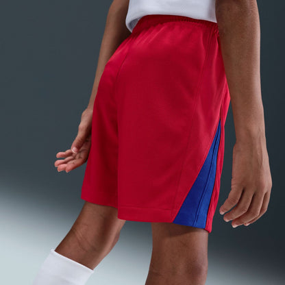 Paris Saint-Germain Youth 2025/26 Dri-FIT Stadium Shorts on sale - Red