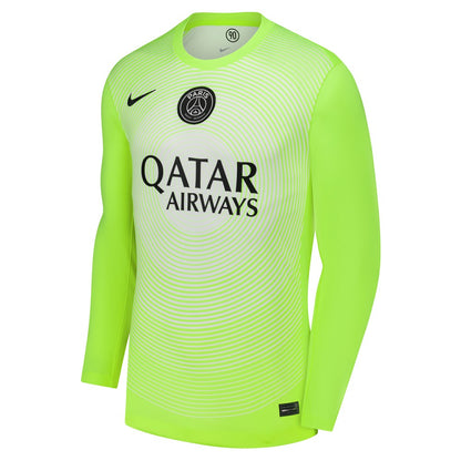 Paris Saint-Germain 2025/26 Third Goalkeeper Replica Long Sleeve Jersey on sale - Neon Green