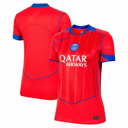Paris Saint-Germain Women's 2025/26 Third Replica Jersey on sale - Red