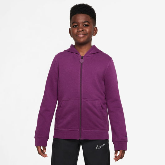 Barcelona Youth 2025/26 Club Full-Zip Hoodie on sale - Purple