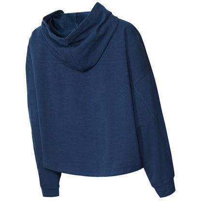 USWNT Concepts Sport Women's Elevation Tri-Blend Long Sleeve Pullover Hoodie on sale - Navy