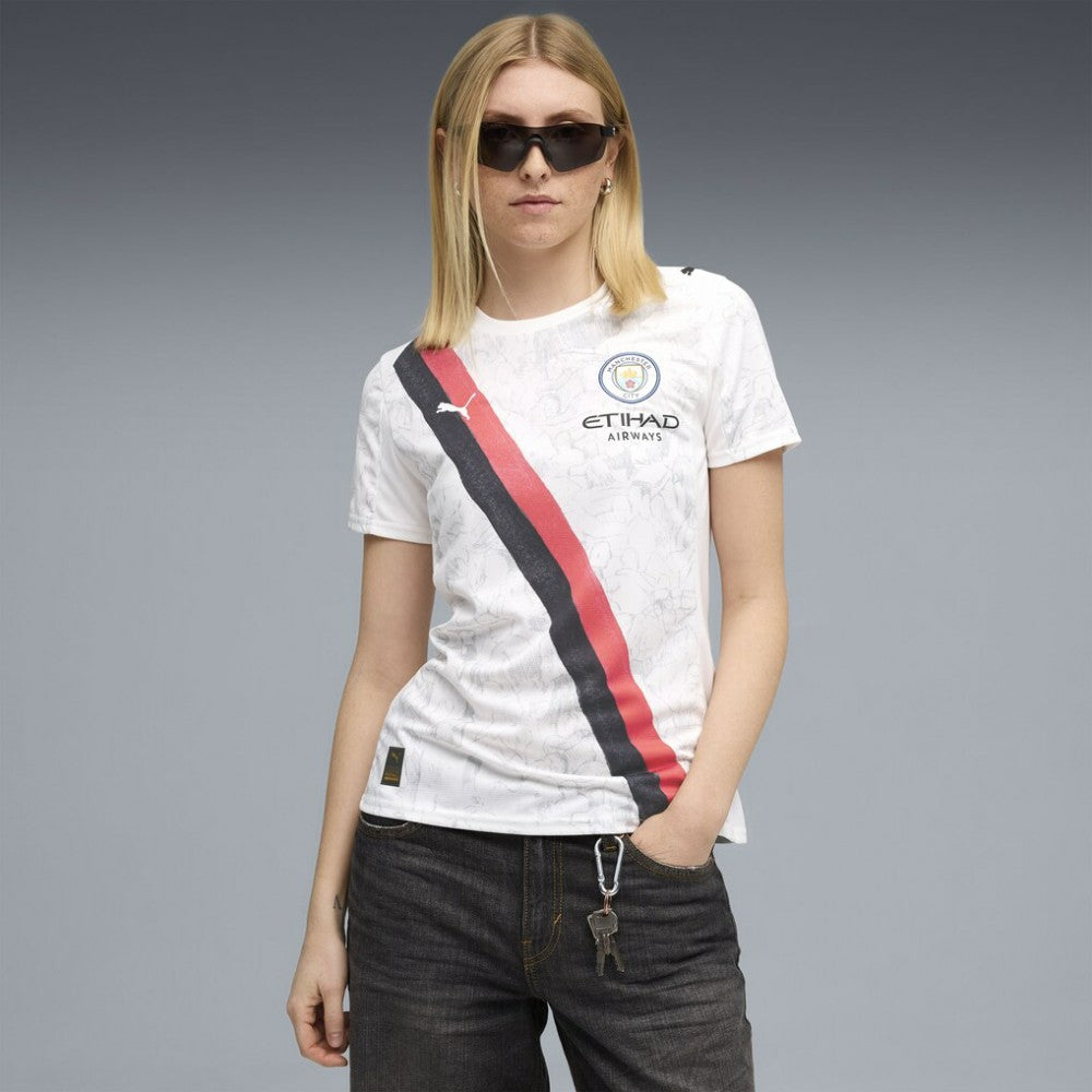 Manchester City x KidSuper Women's 2025 FIFA Club World Cup Replica Jersey Discount - White