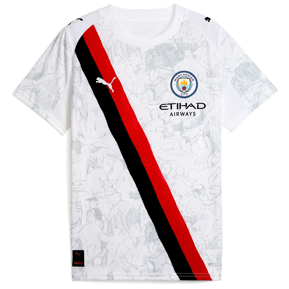 Manchester City x KidSuper Youth 2025 FIFA Club World Cup Replica Jersey Discount - White