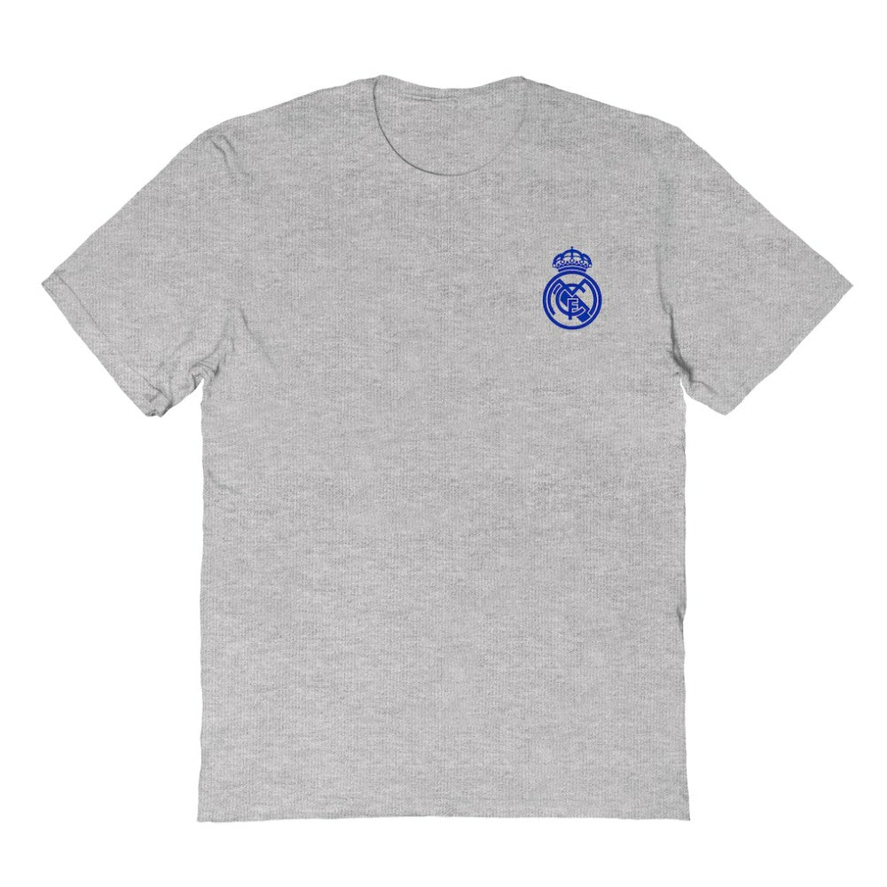 Real Madrid Vive La Fete Women's Impressions Artwork T-Shirt Discount - Heather Gray