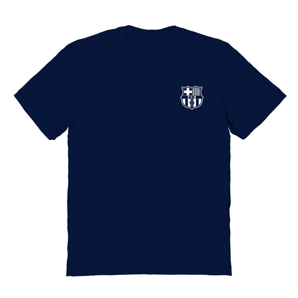 Barcelona Vive La Fete Women's Impressions Artwork T-Shirt on sale - Navy