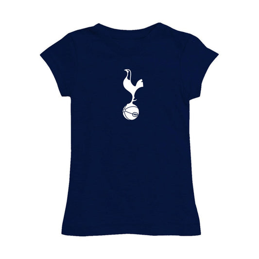 Tottenham Hotspur Vive La Fete Girls Toddler Color Badge Fitted T-Shirt Sale - Navy