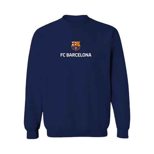 Barcelona Vive La Fete Women's Color Badge Pullover Sweatshirt on sale - Navy