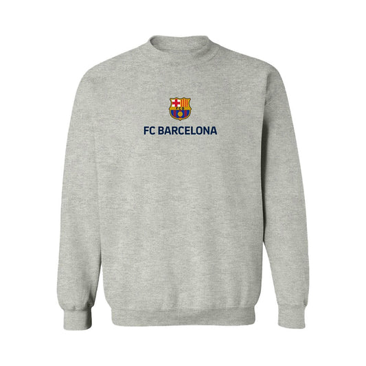 Barcelona Vive La Fete Women's Color Badge Pullover Sweatshirt on sale - Heather Gray