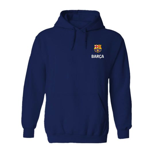Barcelona Vive La Fete Women's Color Badge Pullover Hoodie on sale - Navy