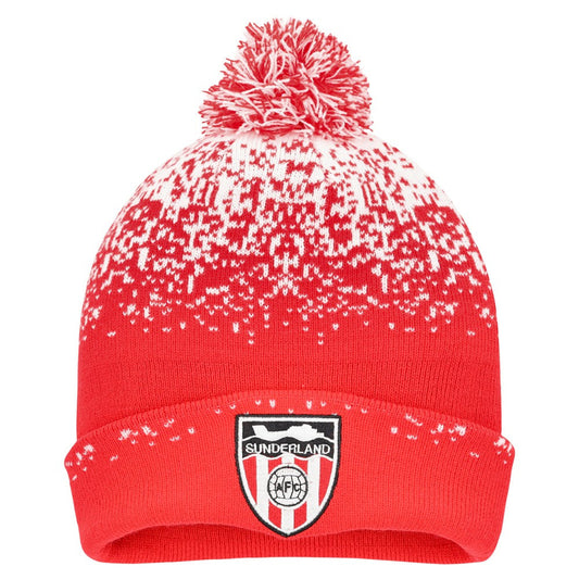 Sunderland Classics Ombre Cuffed Pom Beanie / Red / Unisex