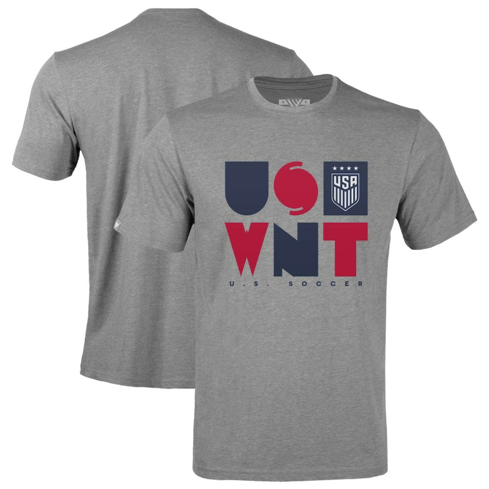 USWNT Levelwear Richmond Full On T-Shirt on sale - Gray