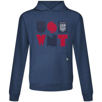 USWNT Levelwear Relay Full On Pullover Hoodie on sale - Navy