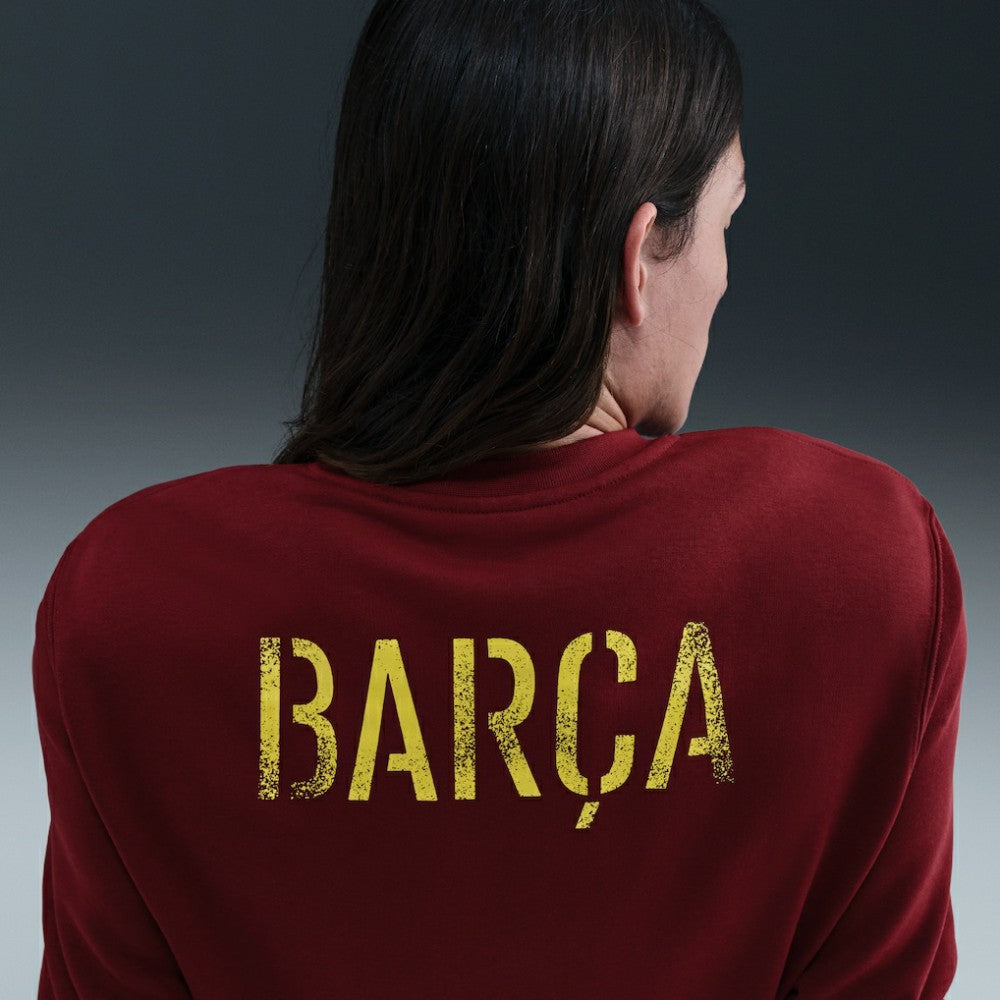 Barcelona Special Edition Club Fleece Sweatshirt on sale - Red