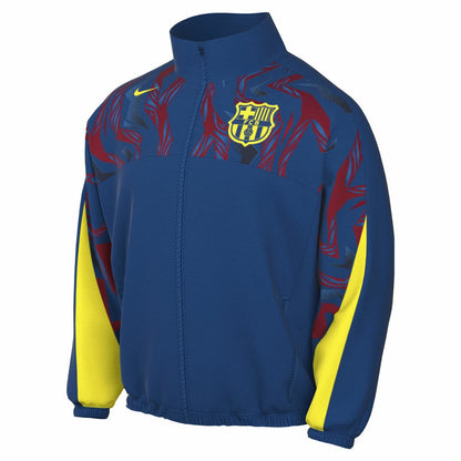 Barcelona Special Edition Street Woven Full-Zip Jacket on sale - Blue