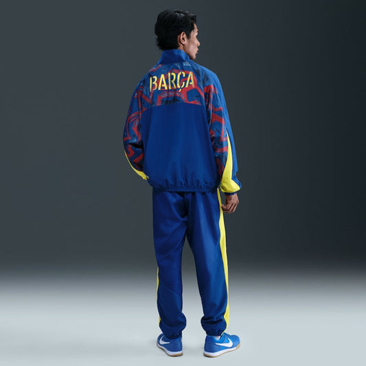 Barcelona Special Edition Woven Pants on sale - Blue