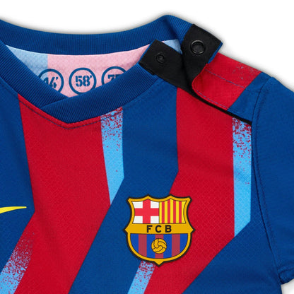 Barcelona Infant 2025/26 Fourth Stadium Kit Set on sale - Blue/Red